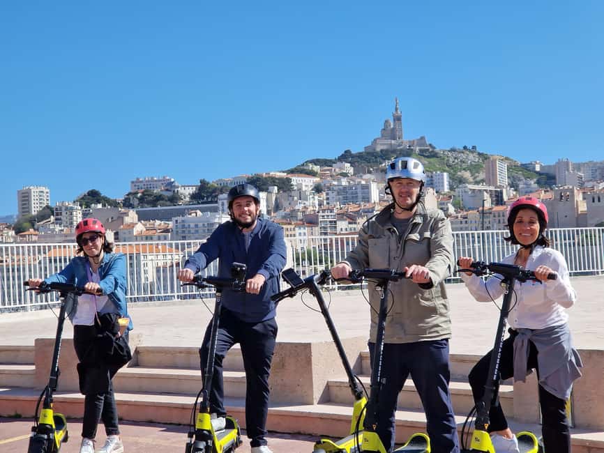 Marseille: Self-Guided Smartphone Tour by E-Scooter - Why an e-scooter makes sense in Marseille