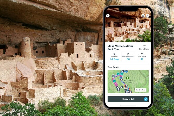 Mesa Verde National Park Self-Guided Audio Tour - Morefield gives you the first canyon views