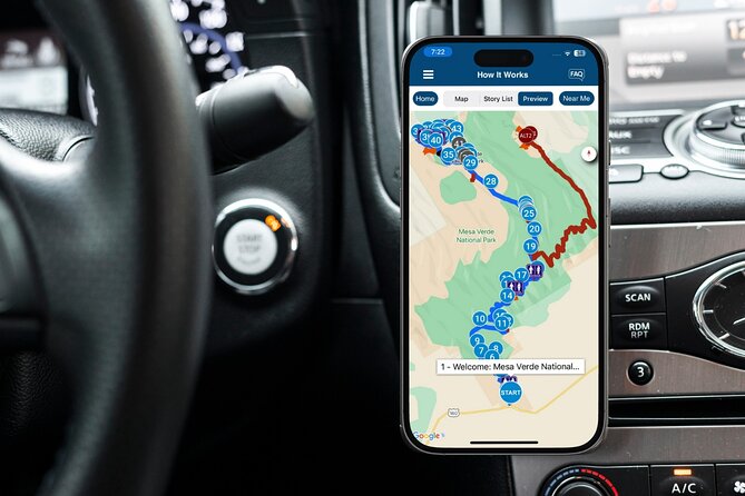 Mesa Verde National Park Self-Guided Driving Audio Tour - Key points at a glance