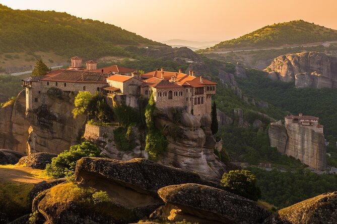 Meteora Day Trip with central Pick up & optional Lunch - The four-hour journey from Athens