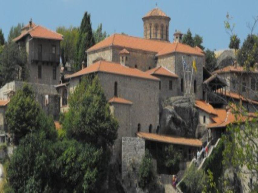 Meteora Private Full Day Tour from Athens & Free Audio Tour - Inside one active monastery