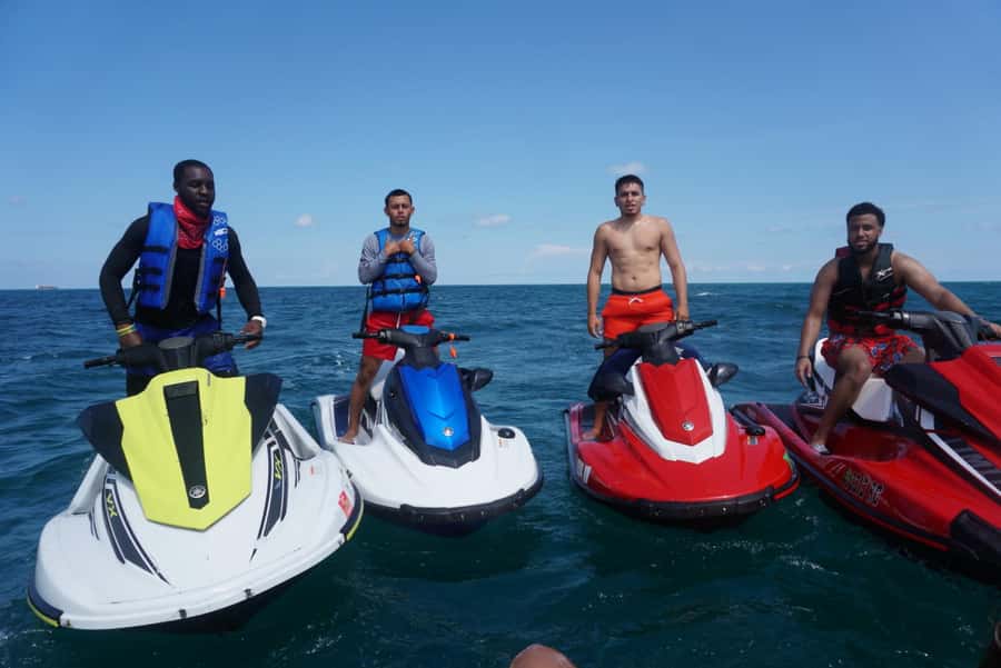 Miami: Self-drive Jetski Adventure - Riding Biscayne Bay with Miami in the Background