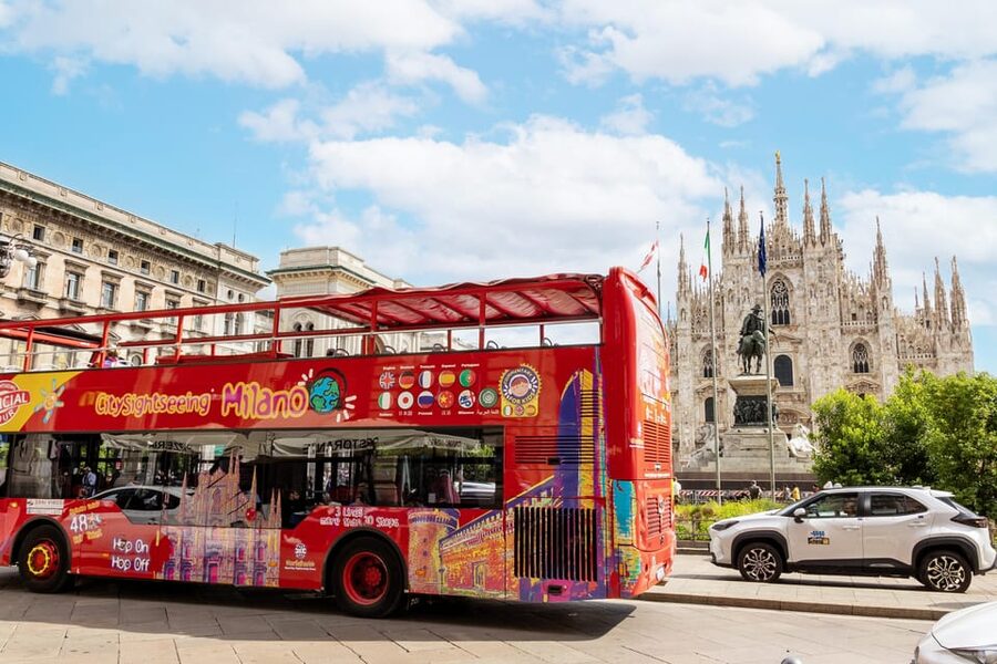 Milan: City Sightseeing Hop-On Hop-Off Bus with Audio Guide - What this Milan bus tour actually covers