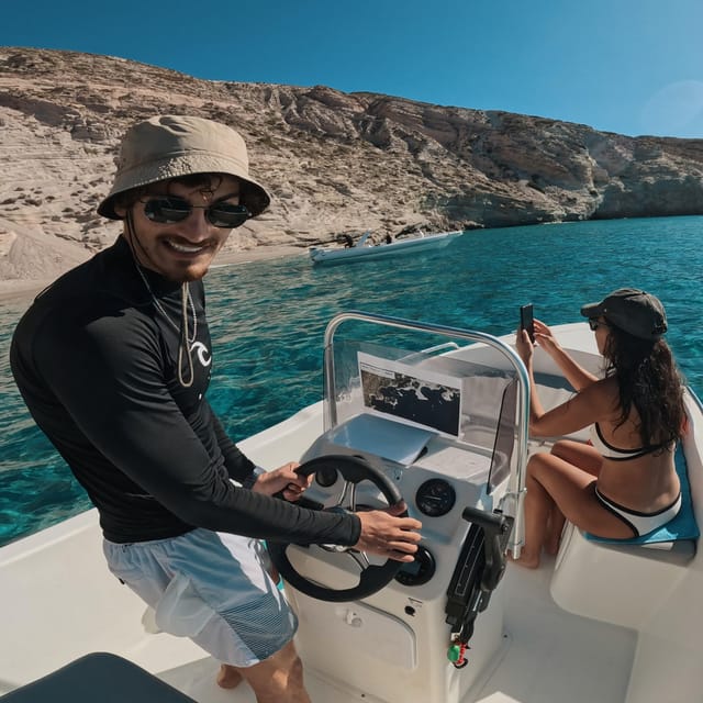Milos: Self-Drive Boat Rental with Optional Skipper - Choosing 4.5 hours or 9 hours