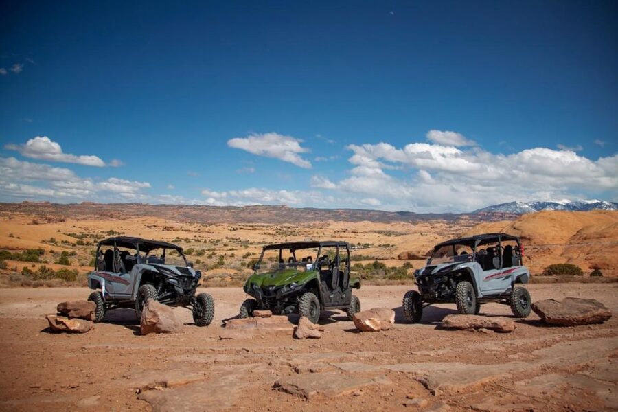 Moab: Hell's Revenge Self-Driven Guided UTV Tour - Slickrock, steep grades, and changing terrain