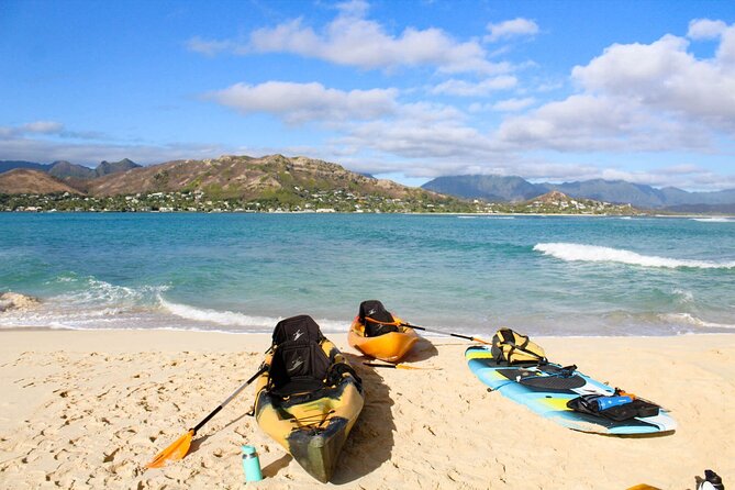Mokulua Islands Self-Guided Kayak Adventure - Landing on a seabird sanctuary