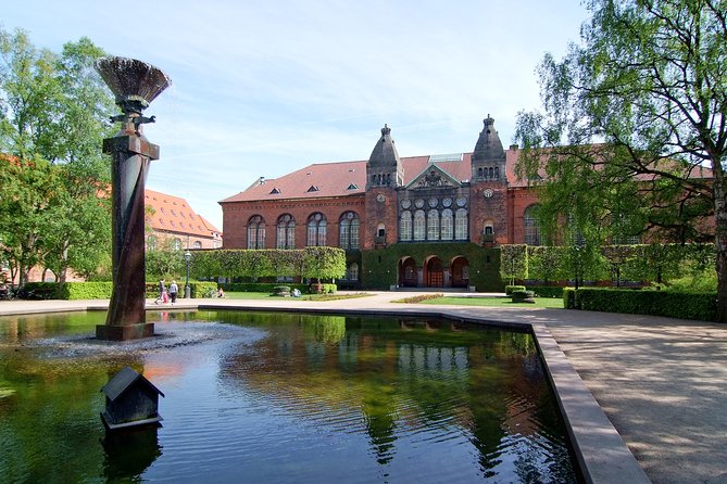 Monstour: A Self-Guided Audio Tour of Danish Folk Legends - The library garden and museum passages