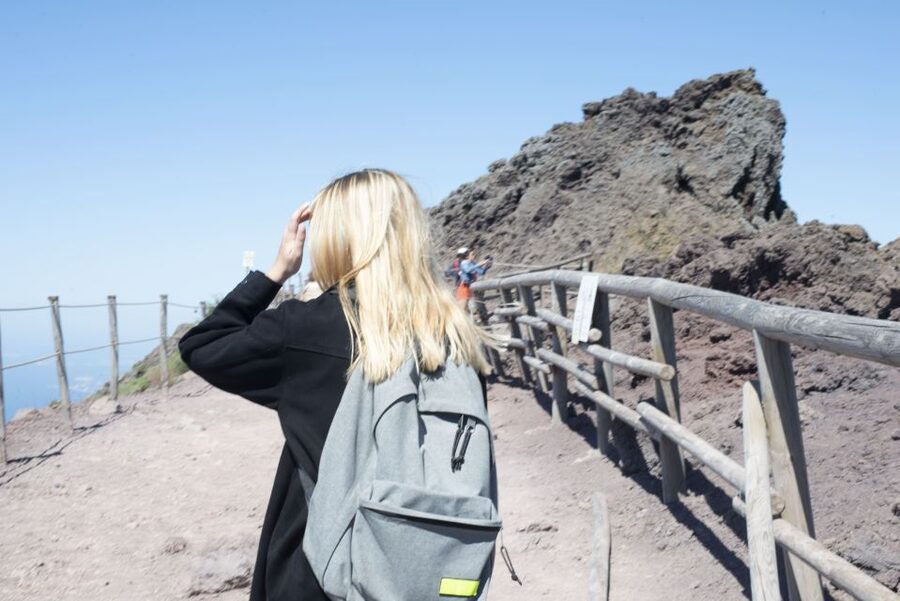 Mount Vesuvius: Skip-the-Line Ticket and Smart Digital Guide - The climb to the crater takes effort