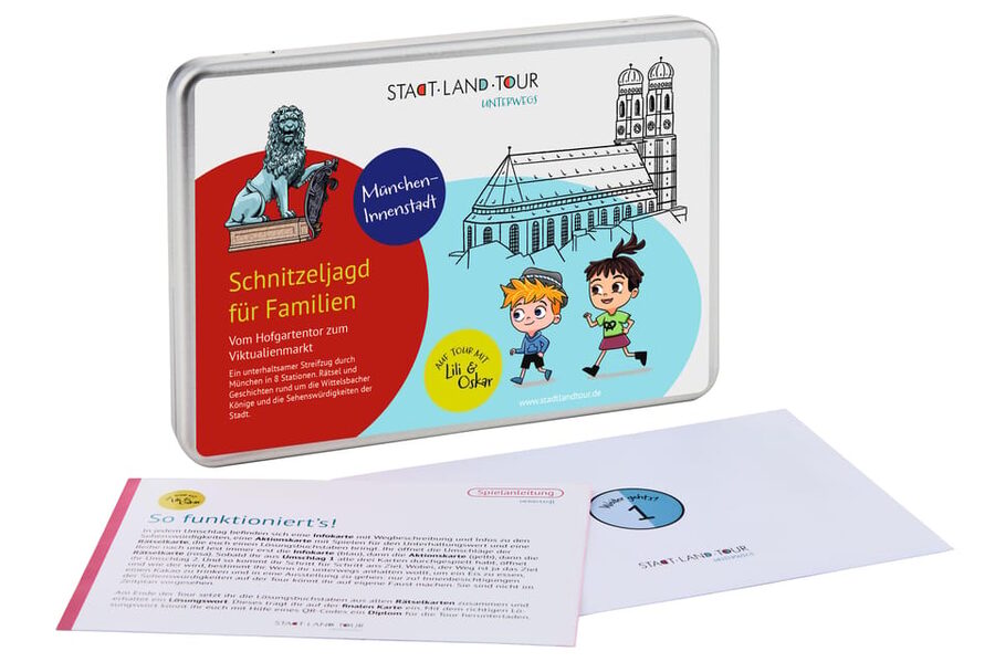 Munich: Self-guided sightseeing scavenger hunt for families - Why this works better than a standard family city tour