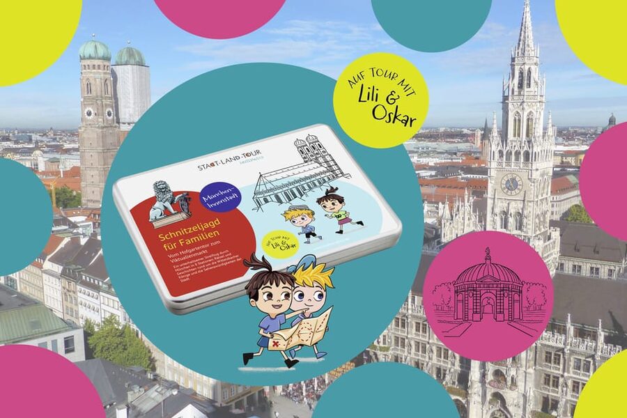 Munich: Self-guided sightseeing scavenger hunt for families - Eight stations, eight reasons to keep moving