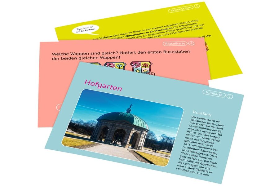Munich: Self-guided sightseeing scavenger hunt for families - The route leaves space for museums, parks, and snacks