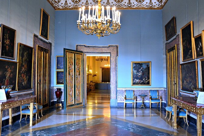 Naples: Royal Palace Entry Ticket with Digital Audio Guide - The marble staircase and Bourbon grandeur