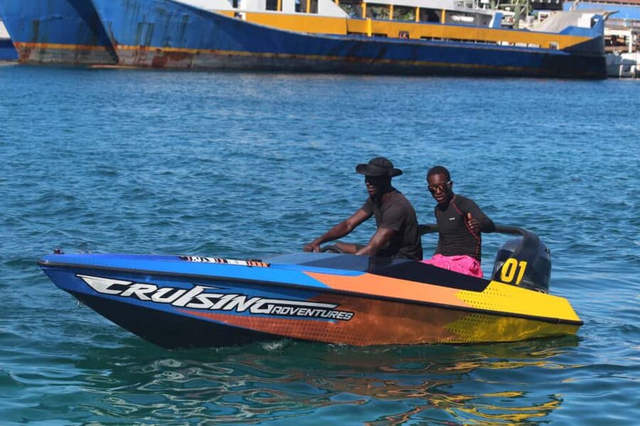 Nassau: Self Drive Speed Boat & Guided ATV Tour + Free Lunch - The speed boat portion and the open water