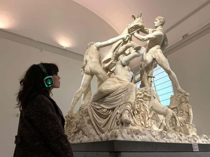 National Archaeological Museum synchronized audioguided tour without QR or app - Why the headphone system matters inside MANN