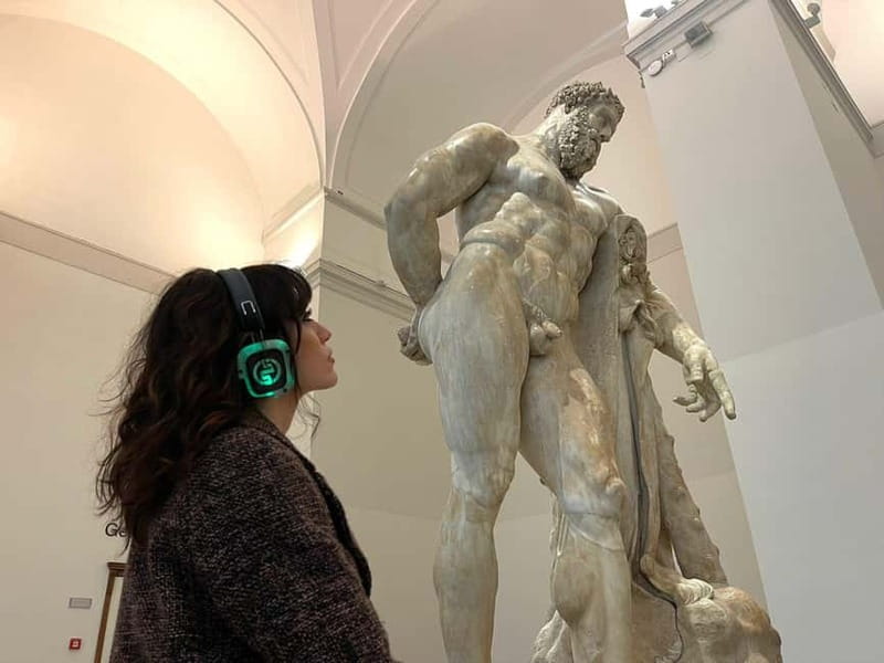 National Archaeological Museum synchronized audioguided tour without QR or app - The Baths of Caracalla in marble
