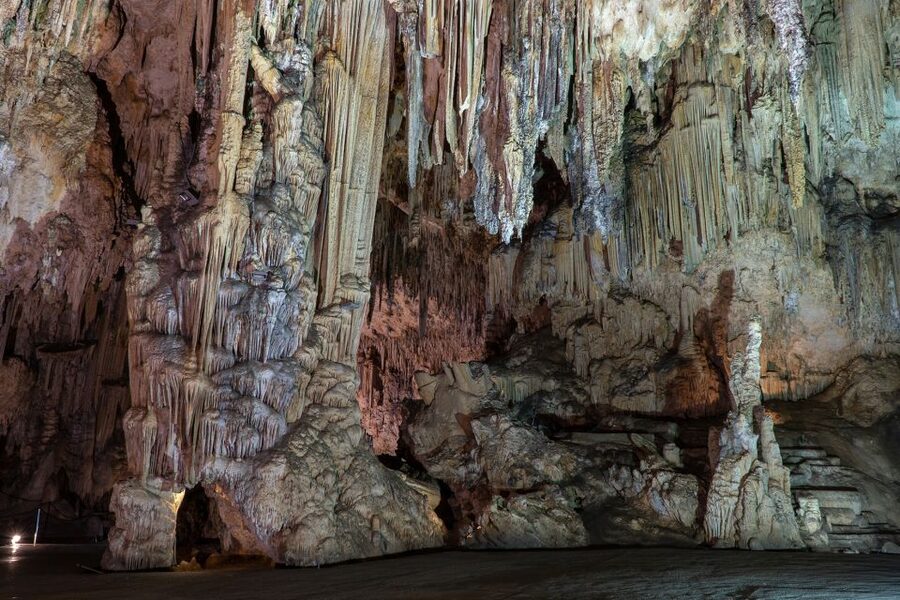 Nerja: Caves of Nerja Entry Ticket with Audio Guide - The Cataclysm room and the world’s largest column