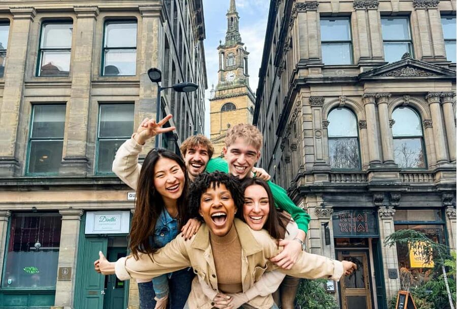 Newcastle: City Walking Tour & Exploration Game - Grainger Town adds grand streets and puzzle stops