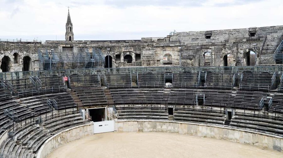 Nimes: Ancient Roman Arena Ticket & Old Town Audio Tour - What the arena visit is really like