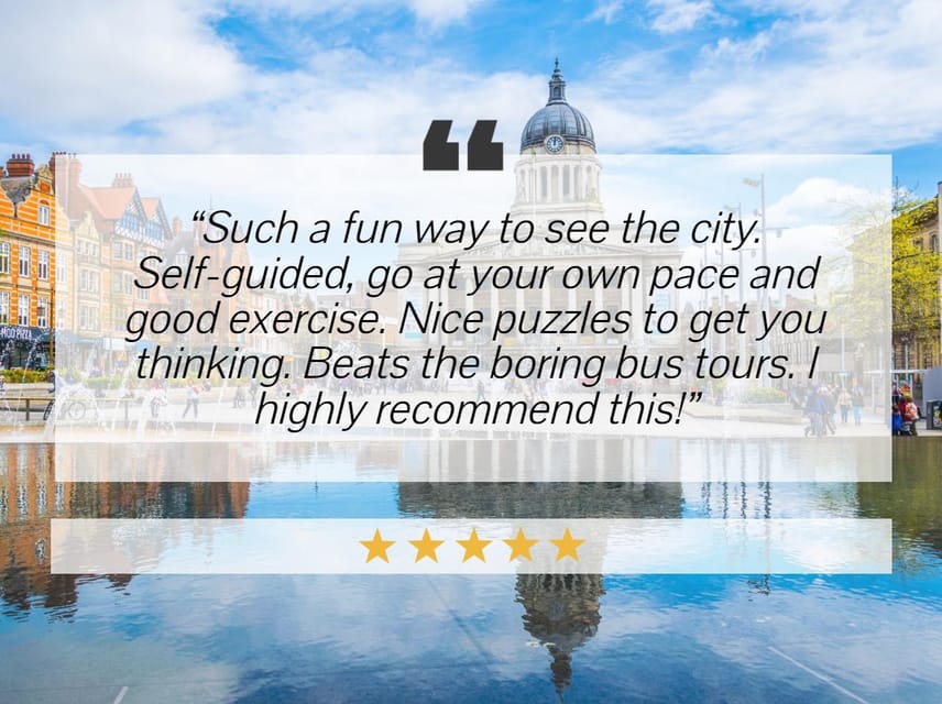 Nottingham: City Walking Tour & Exploration Game - Who will enjoy this Nottingham quest