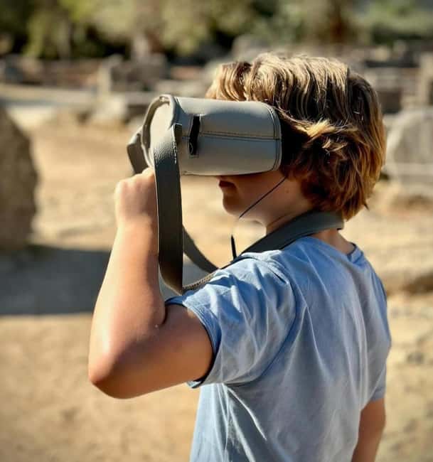 Olympia: The Famous VR Glasses Tour with Audio Guide - The Nymphaeum and the Olympic Flame