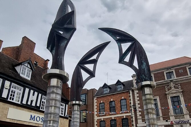 On the Origins of Charles Darwin: A Self-Guided Audio Tour of Shrewsbury - Saint Alkmunds Church and the Old Market Hall