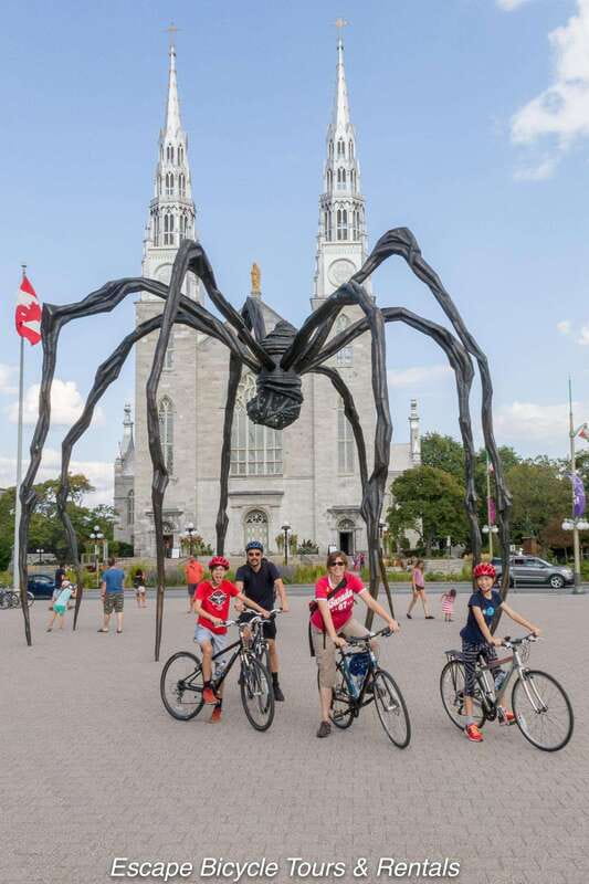Ottawa: 4 or 8-Hour Bike Rental with Self-Guided Tour - Family rules and bike choices