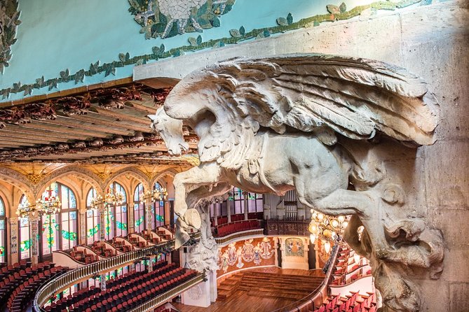 Palau de la Musica Catalana Admission Ticket with Audioguide - Music can change the visit