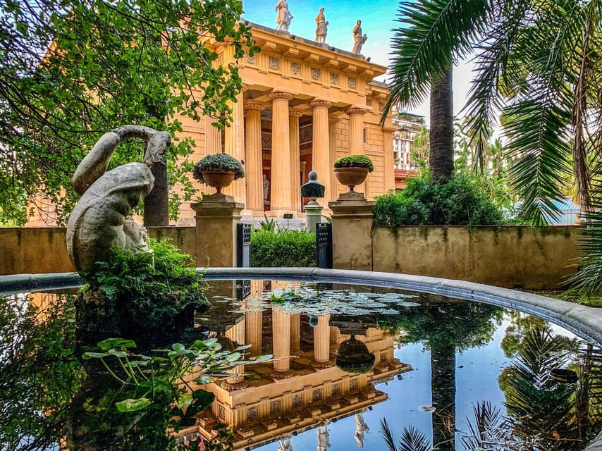 Palermo: Botanical Garden Entry Ticket and Palermo Audio App - Entering the 10-hectare university garden