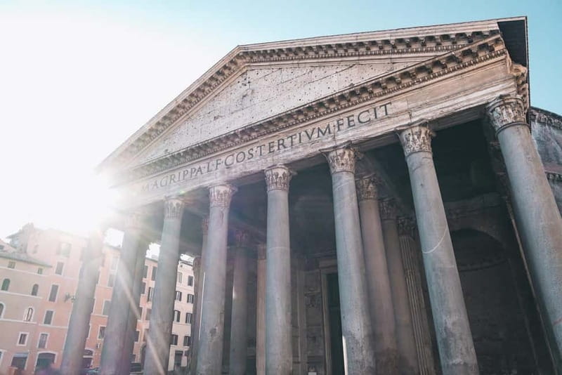 Pantheon Reserved Entry Ticket with Interactive App - Why the 9 a.m. time slot matters