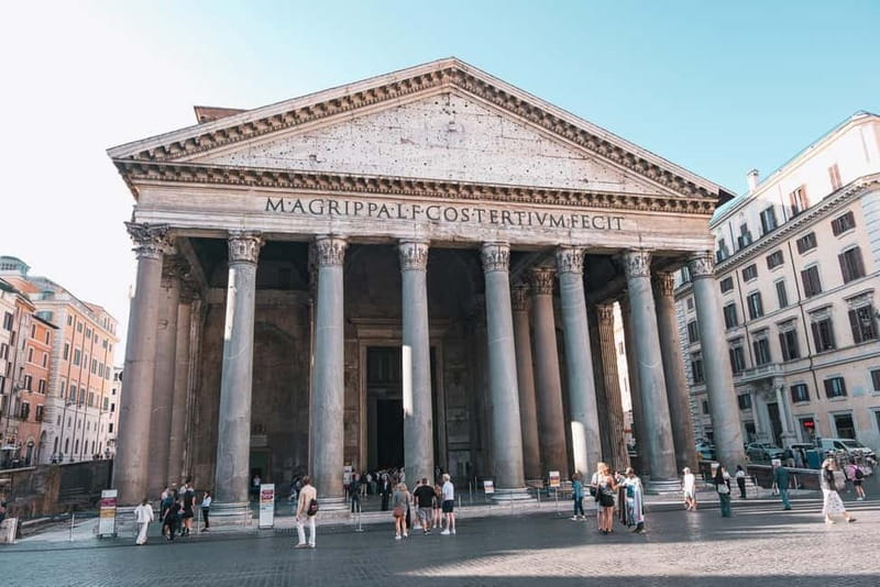 Pantheon Reserved Entry Ticket with Interactive App - Clothing, bags, and access rules