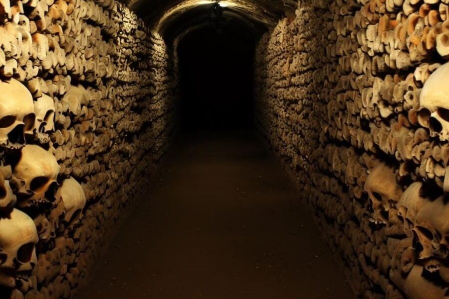 Paris: Catacombs, Audio Guide, and River Cruise Option - Walking conditions underground