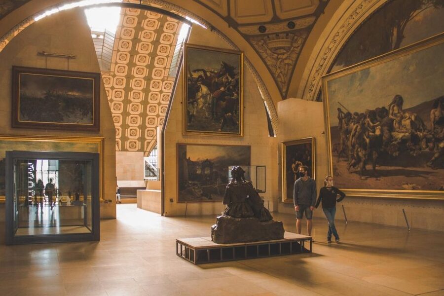 Paris: Orsay Museum Entry Ticket and Digital Audio Guide App - How the flexible entry works at Queue C1