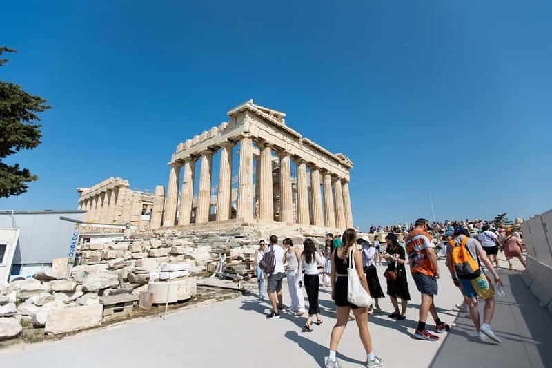 Parthenon & Acropolis Museum with Audio or Live Tour Option - Choosing between audio and a live guide