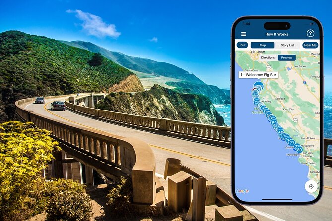 PCH: Big Sur Self-Guided Audio Tour from Monterey & Morro Bay - Elephant seals, Hearst Castle, and Moonstone Beach