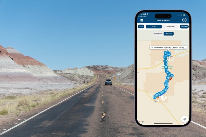 Petrified Forest National Park Self-Guided Driving Audio Tour - Painted Desert Rim Trail and Painted Desert Inn