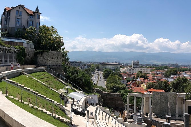 Plovdiv: Old Town Self-Guided Audio Tour - The Ancient Theater and historic houses
