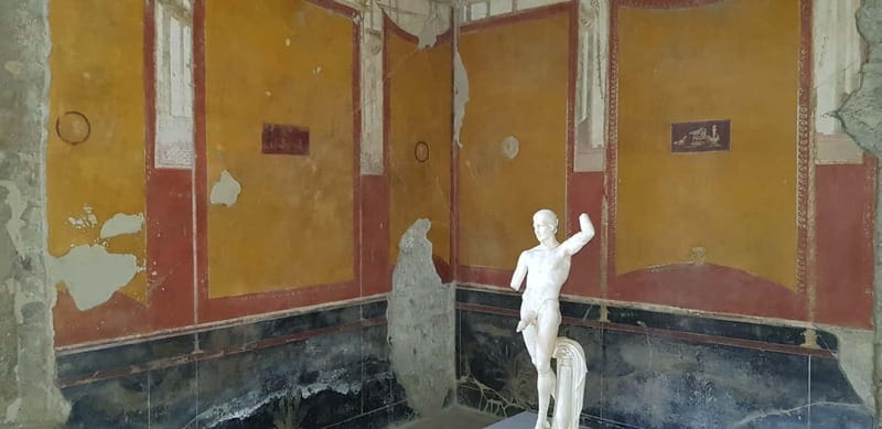 Pompeii: Entry Ticket w/ Guide and Transfers or Audio Guide - Villas, frescoes, baths, and shops
