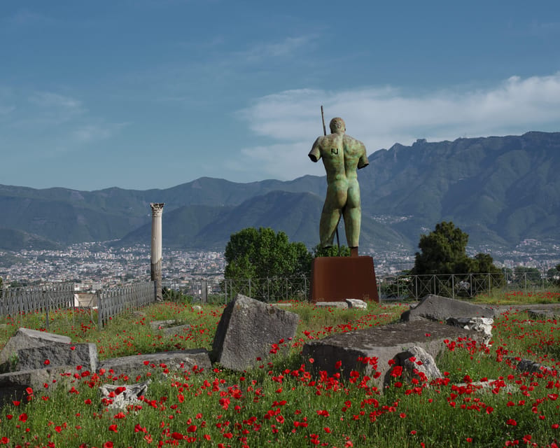 Pompeii & Herculaneum: Skip-the-line & Digital Guide App - Picking up tickets near Pompeii’s train station