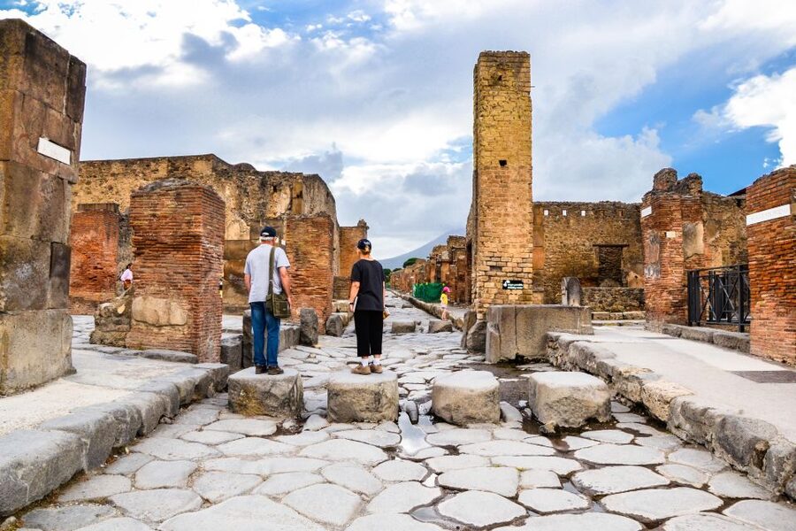 Pompeii: Skip-the-Line Ticket with Audio Guide and Map - Getting the ticket near the amphitheater gate