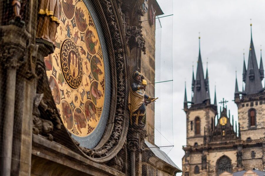 Prague: Castle, National Museum & Town Hall Tickets & Audio - The Astronomical Clock and Old Town Hall tower