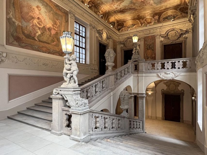Prague: Clam-Gallas Palace Entry Ticket with Audio Guide - The Marble Hall and Chinese Lounge change the mood