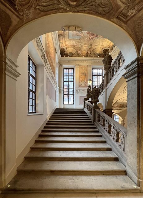 Prague: Clam-Gallas Palace Entry Ticket with Audio Guide - The winter-garden rooms show palace life after the Baroque
