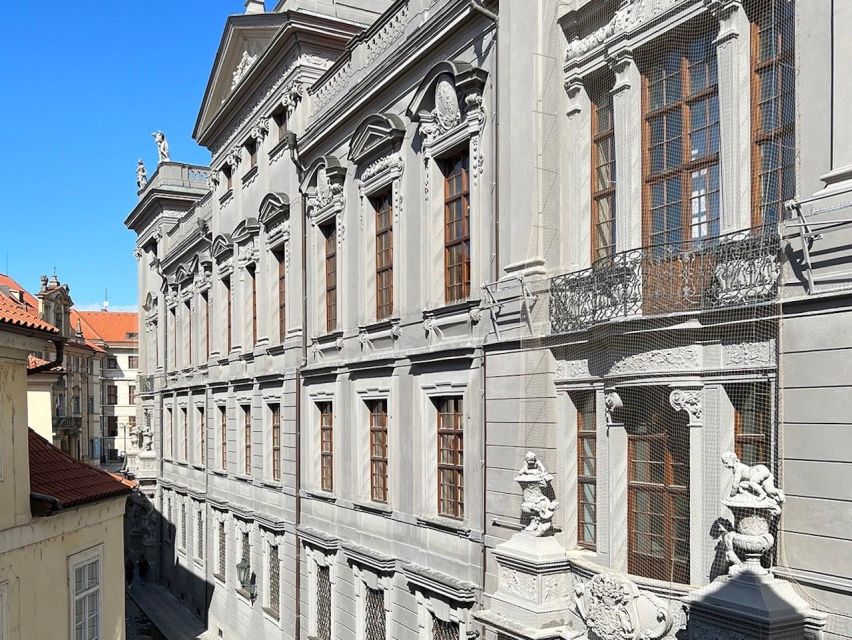 Prague: Clam-Gallas Palace Entry Ticket with Audio Guide - Carlo Carloni’s work rewards attention above eye level
