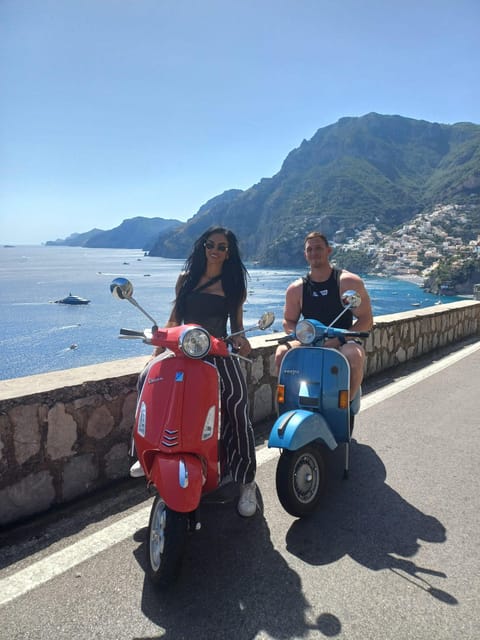 Private Amalfi Coast Tour by Vespa - Self driven option - Emerald Cave and the optional Mediterranean lunch