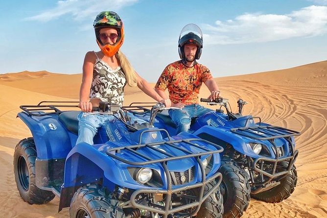 QUAD BIKE self Drive with Desert safari Full Program - Leaving Dubai for Al Badayer
