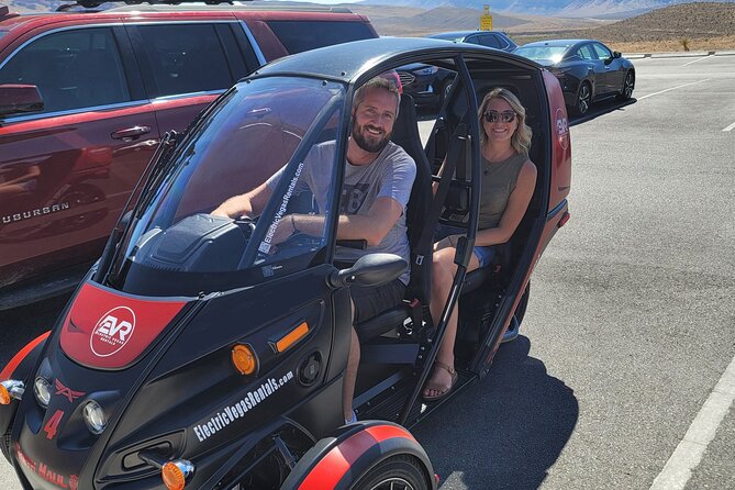 Red Rock Canyon Scenic Self-Drive Private Rental - What the two-seat electric vehicle feels like