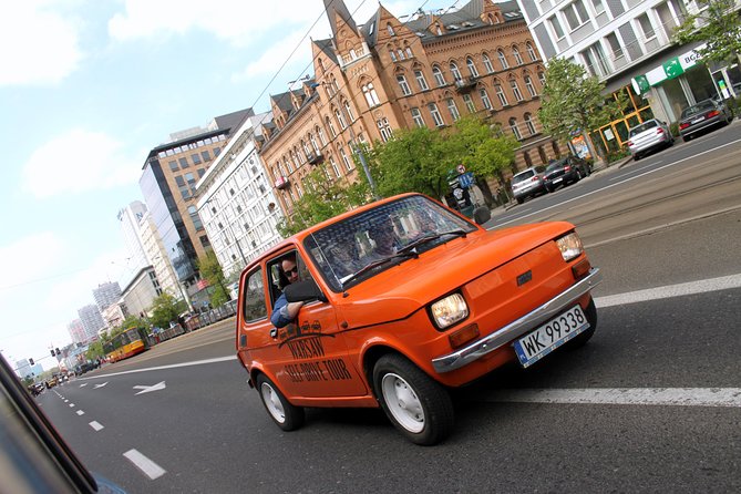 Retro Fiat Self-Drive Tour in Warsaw - Old Town and Castle Square: a rebuilt center with a long memory
