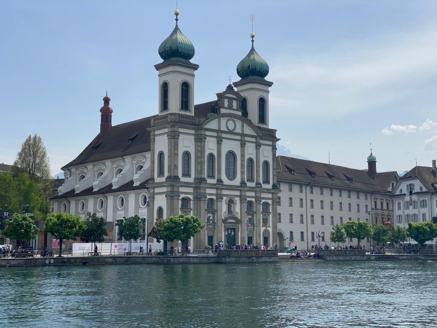 Revealing Lucerne: Self-Guided Reading City Tour - Spreuer Bridge, the river, and old crossings