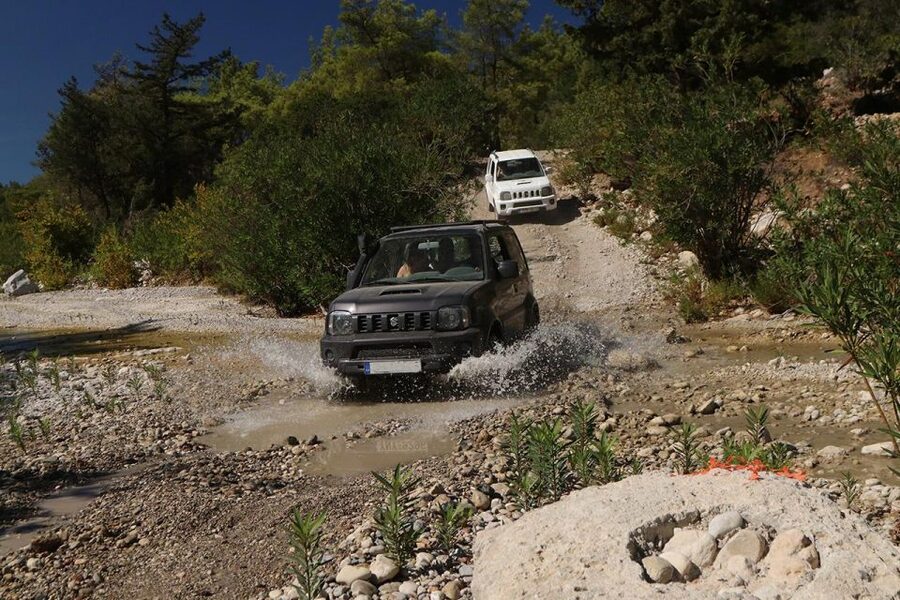 Rhodes: Self-Drive 4x4 Safari Tour with North Pickup - Morning pickup and getting behind the wheel