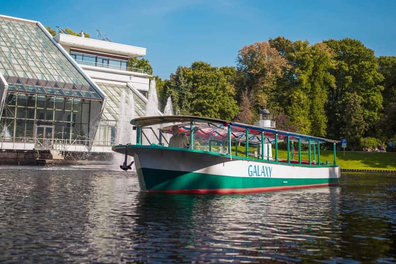 Riga: Canal Boat Sightseeing Tour With Audio guide - Central Market, bridges, and the change to the Daugava